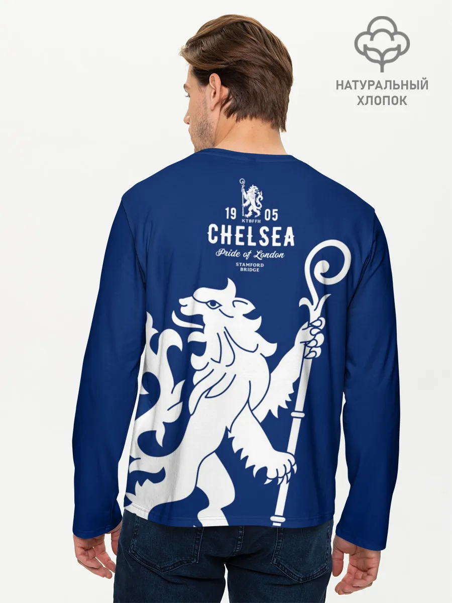 Мужской лонгслив базовый / Челси