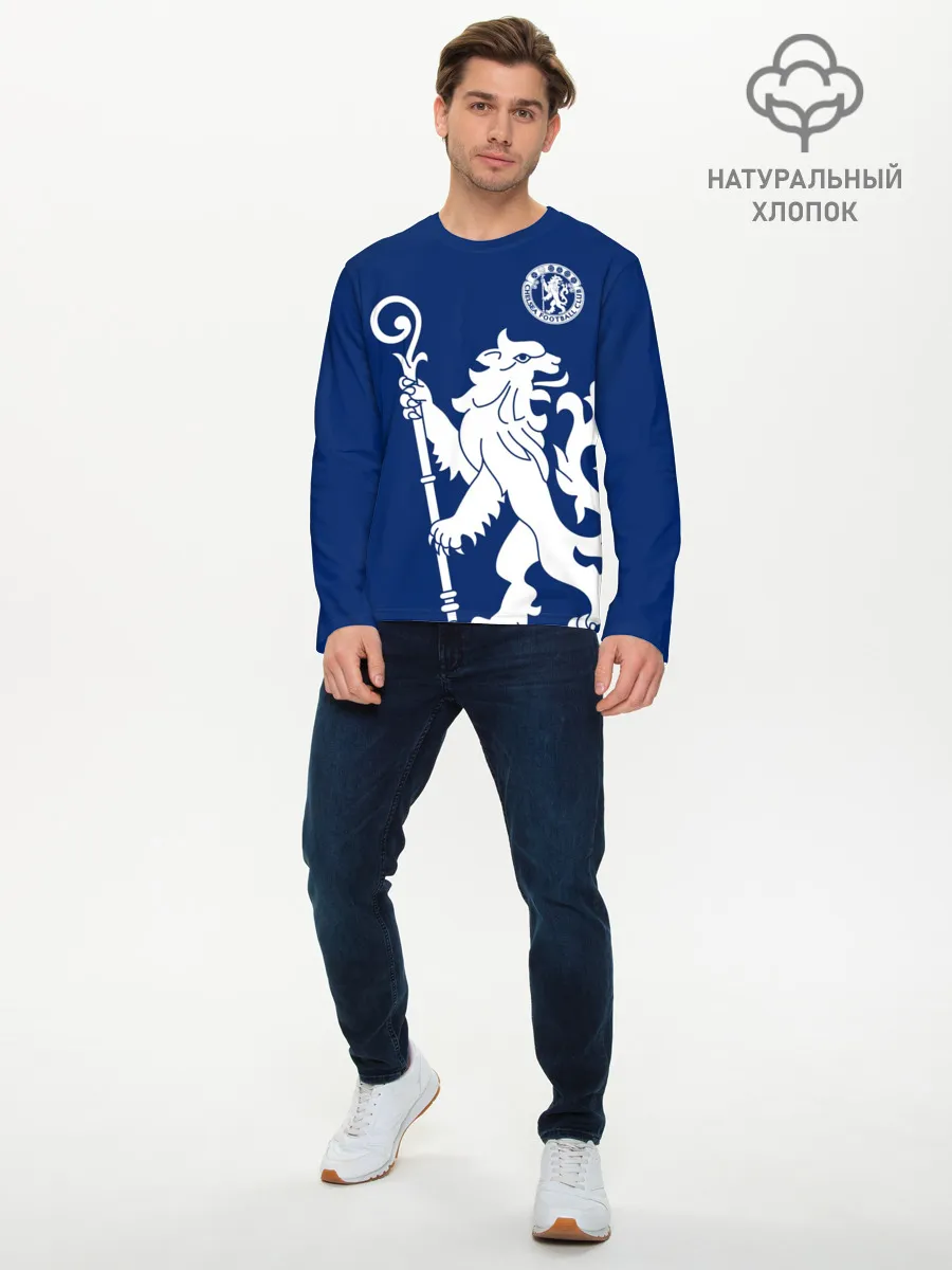 Мужской лонгслив базовый / Челси