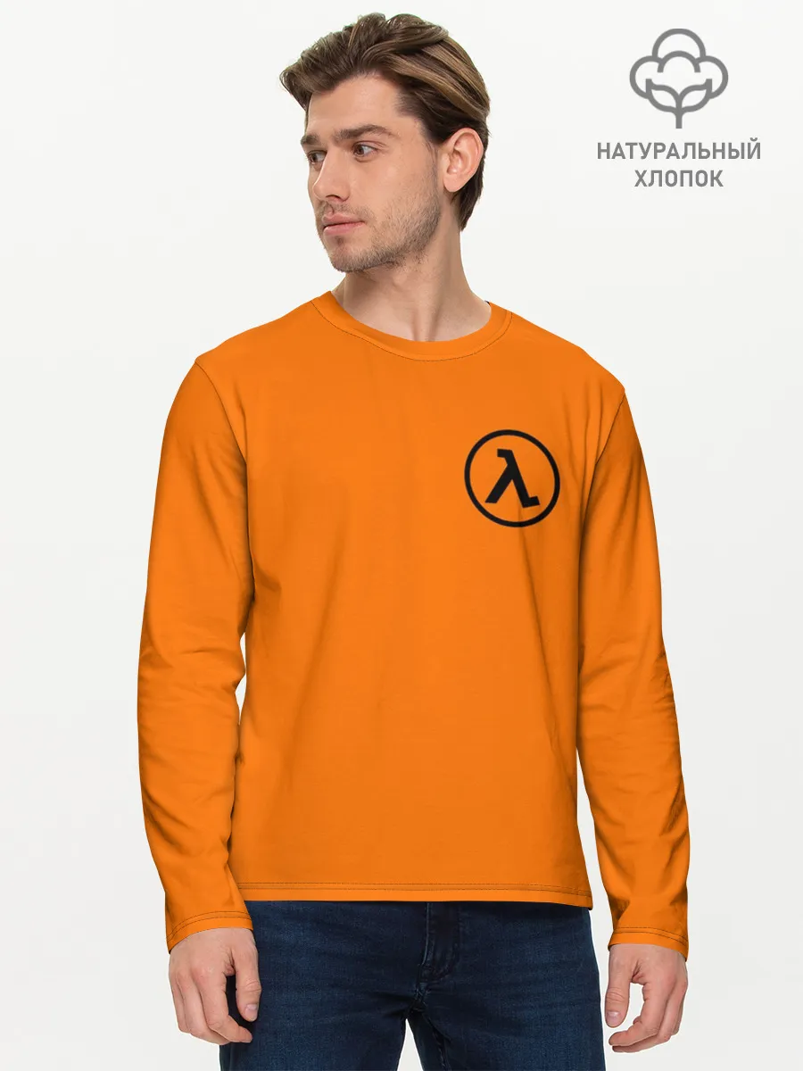 Мужской лонгслив базовый / HALF-LIFE