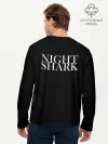 Мужской лонгслив базовый / Night shark