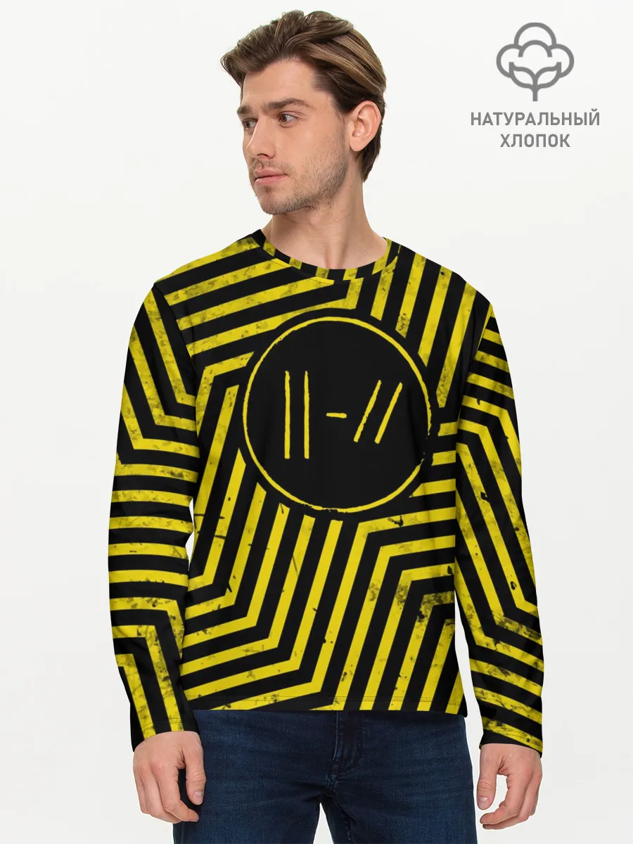 Мужской лонгслив базовый / Twenty One Pilots - Trench