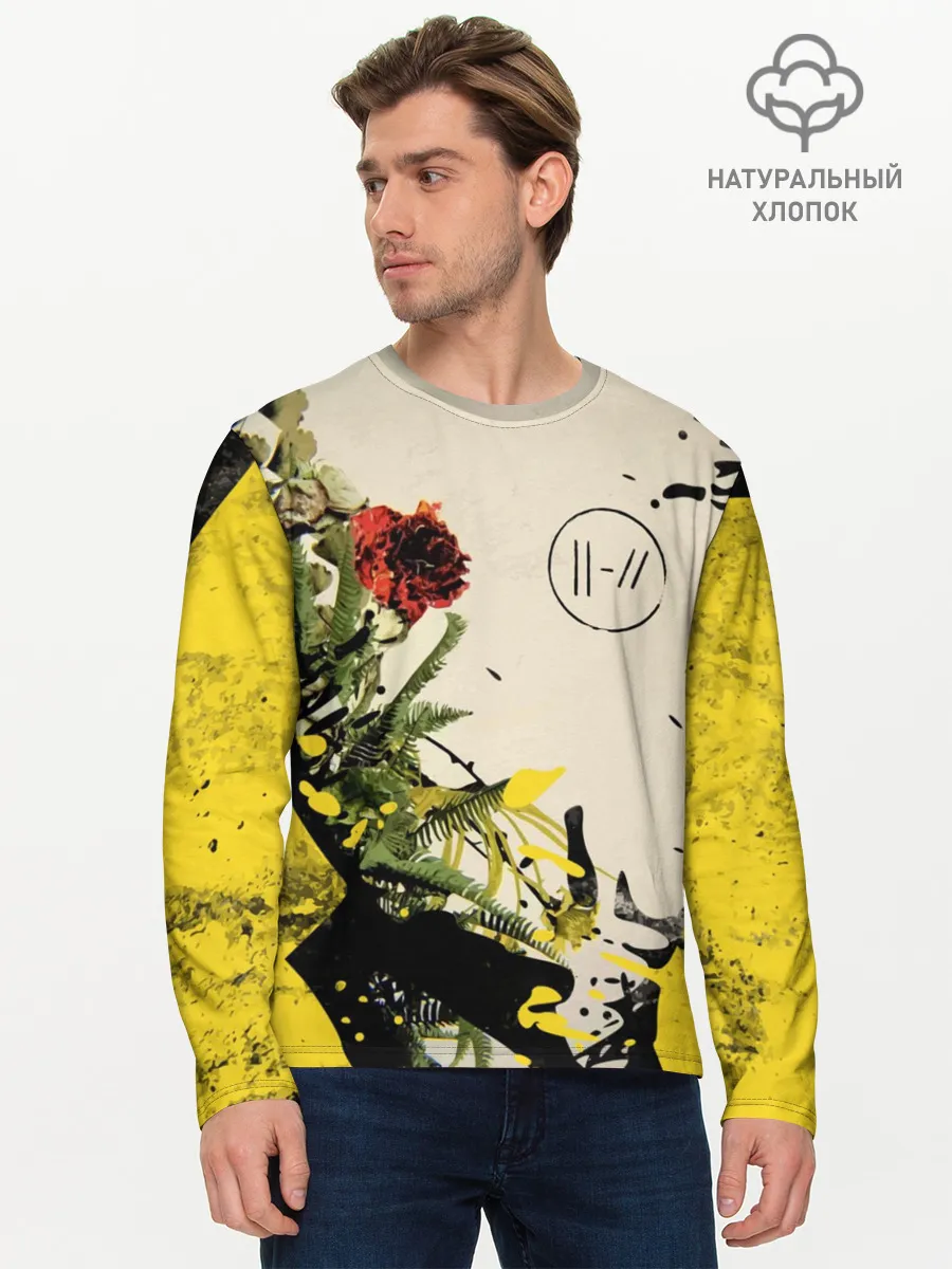 Мужской лонгслив базовый / Twenty One Pilots - Trench