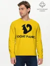 Мужской лонгслив базовый / Dont Panic.