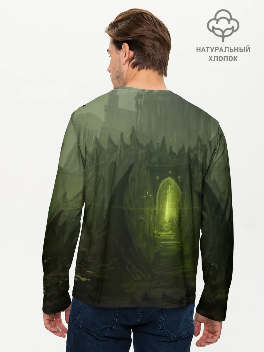 Мужской лонгслив базовый / Ведьмак 3: Дикая Охота