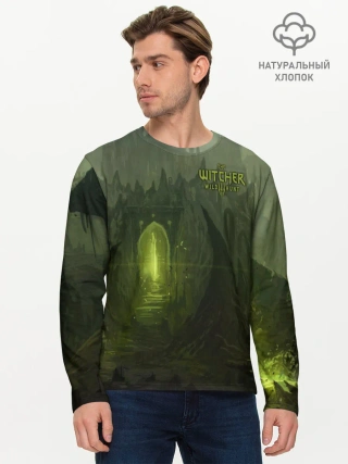 Мужской лонгслив базовый / Ведьмак 3: Дикая Охота
