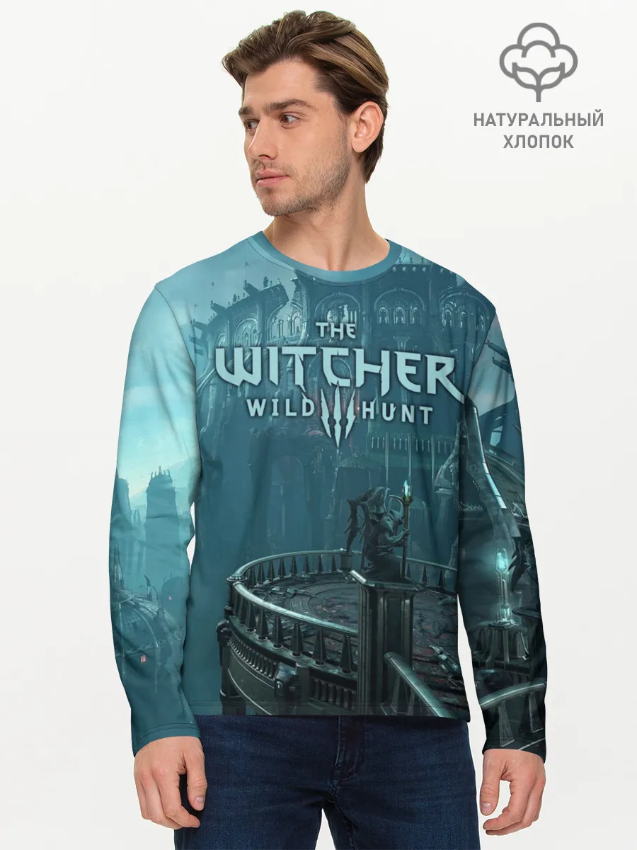 Мужской лонгслив базовый / Ведьмак 3: Дикая Охота