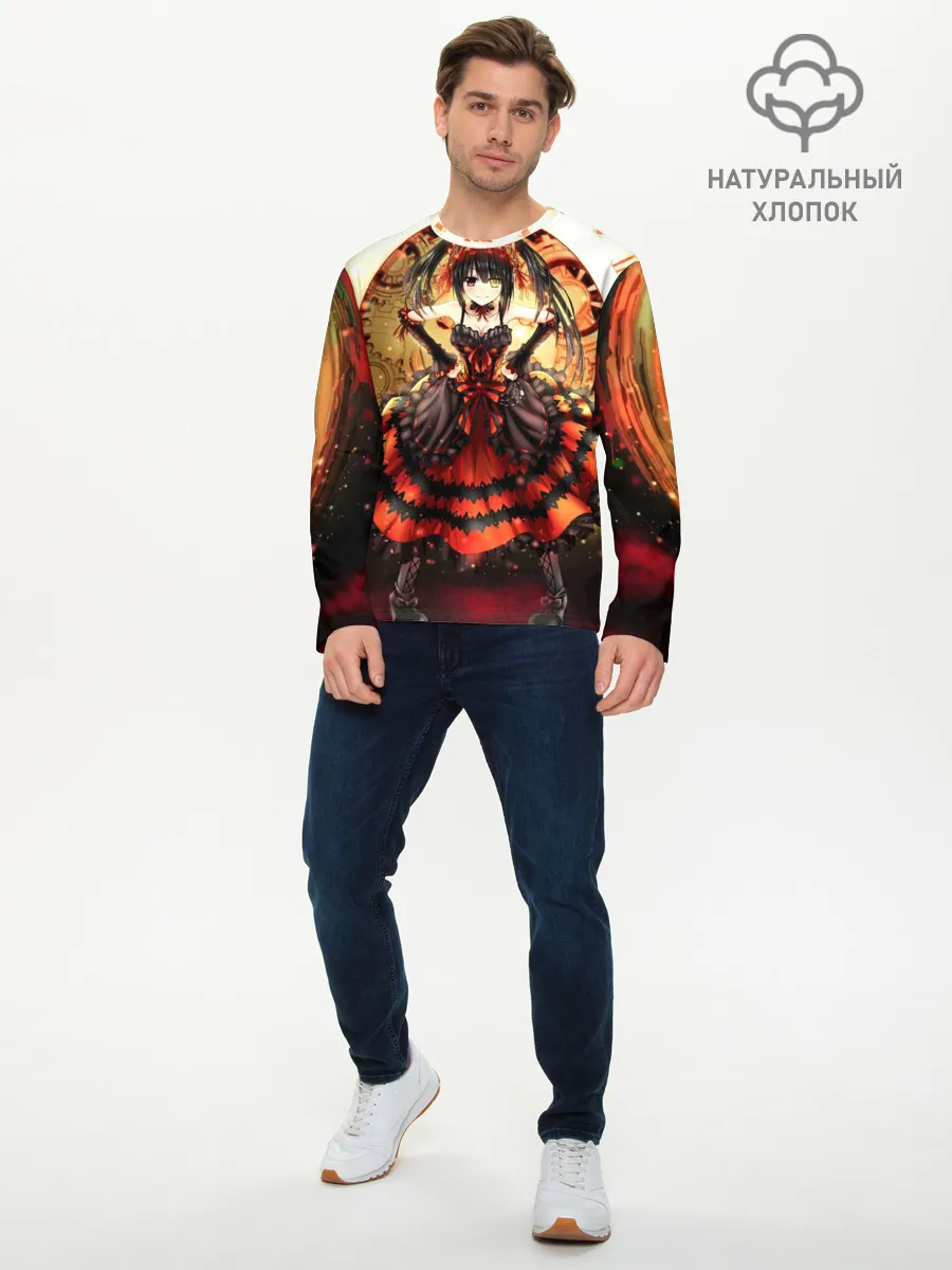 Мужской лонгслив базовый / Date A Live - Kurumi Tokisaki