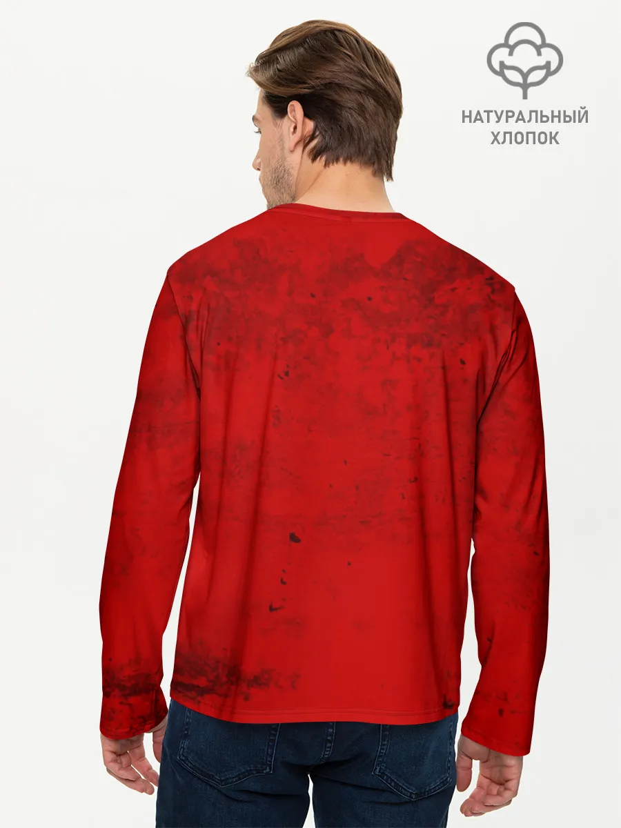 Мужской лонгслив базовый / Боец Баки / Baki the Grappler