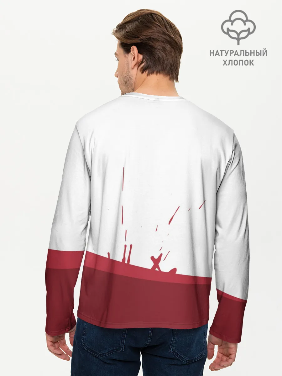 Мужской лонгслив базовый / Боец Баки