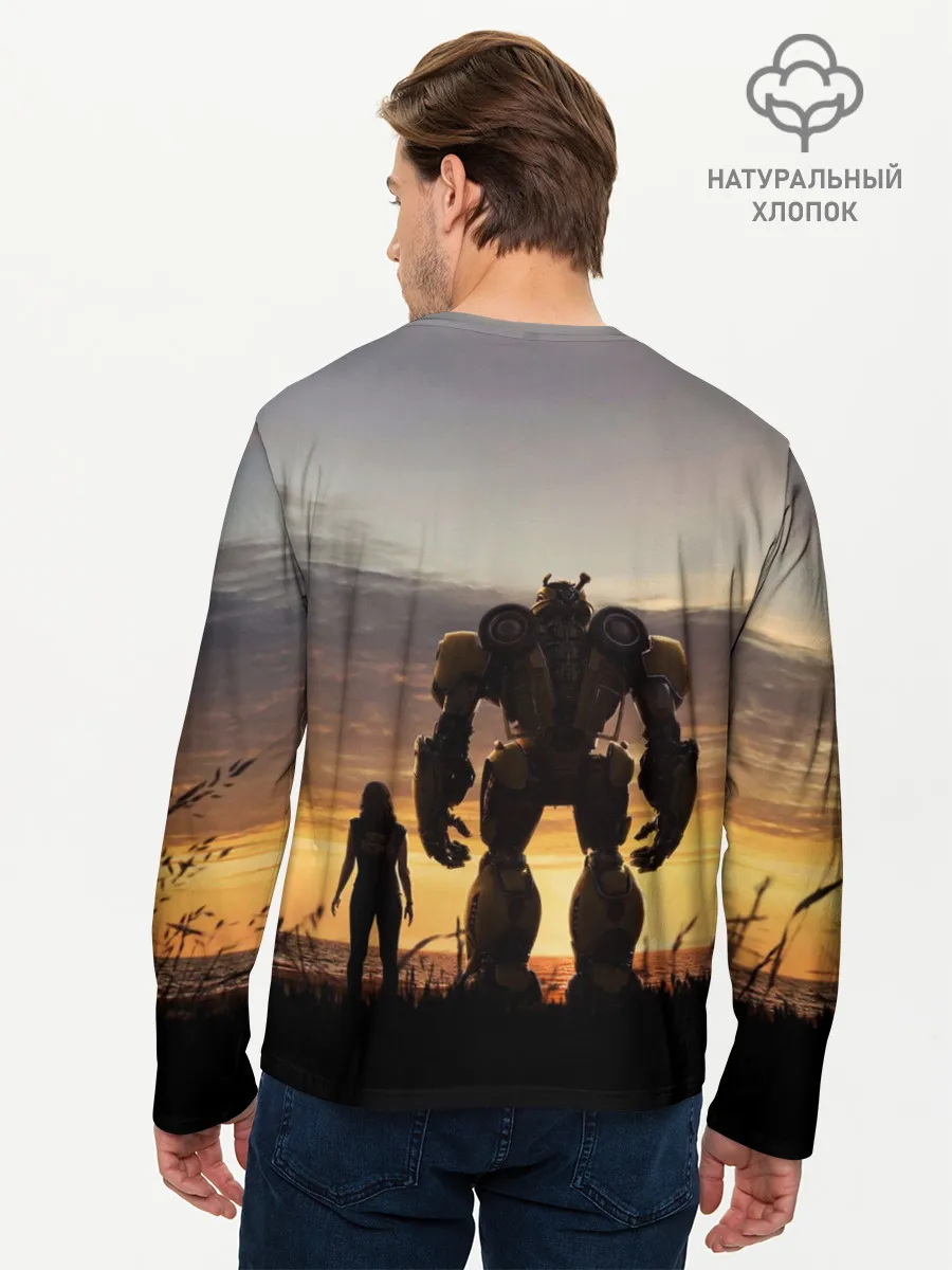 Мужской лонгслив базовый / BUMBLEBEE
