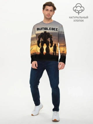 Мужской лонгслив базовый / BUMBLEBEE