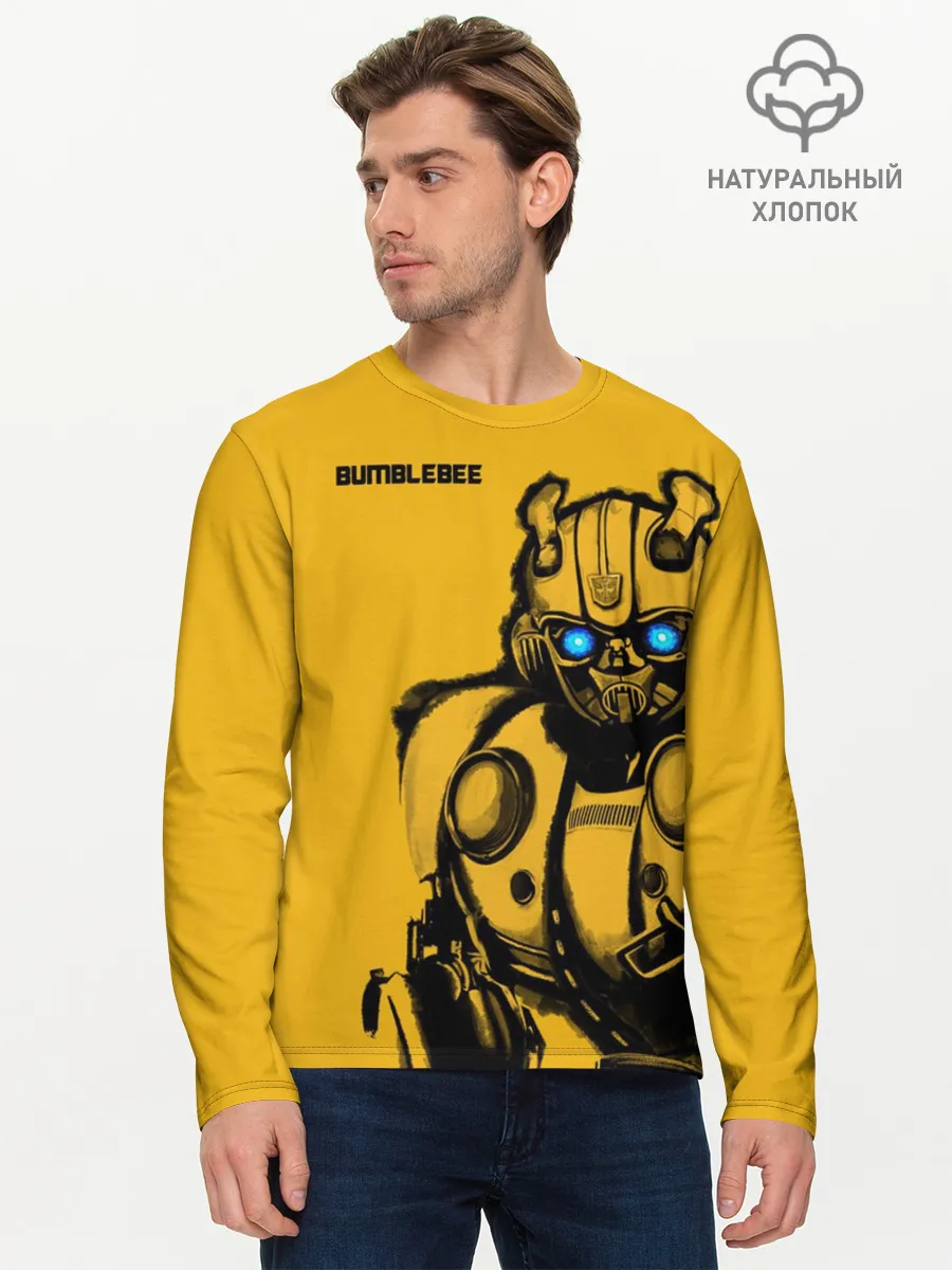 Мужской лонгслив базовый / BUMBLEBEE