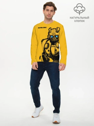 Мужской лонгслив базовый / BUMBLEBEE