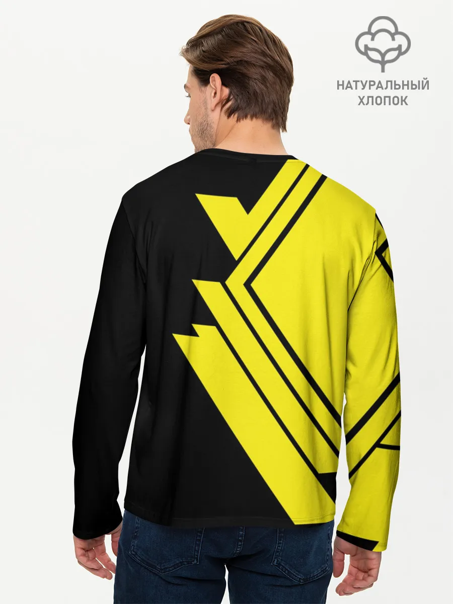 Мужской лонгслив базовый / BUMBLEBEE