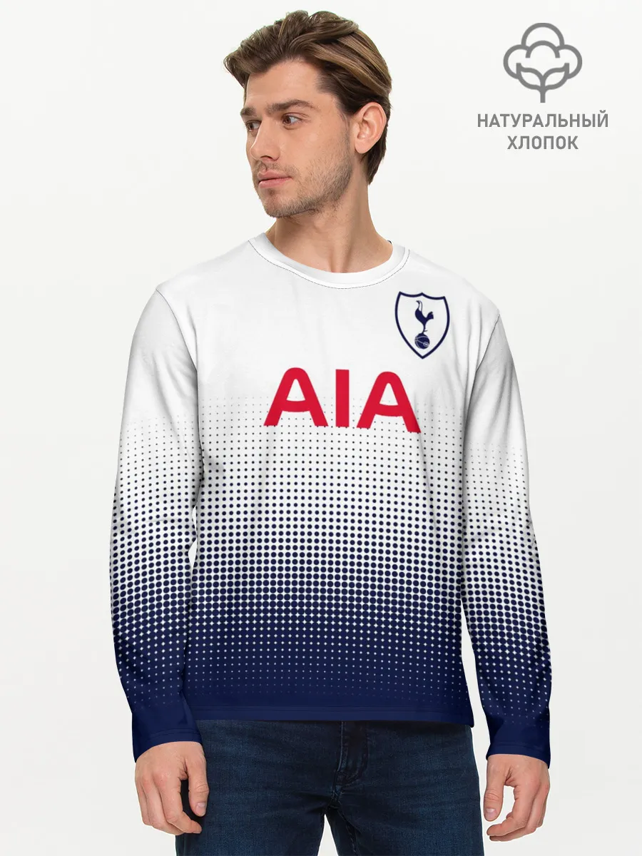 Мужской лонгслив базовый / Тоттенхэм