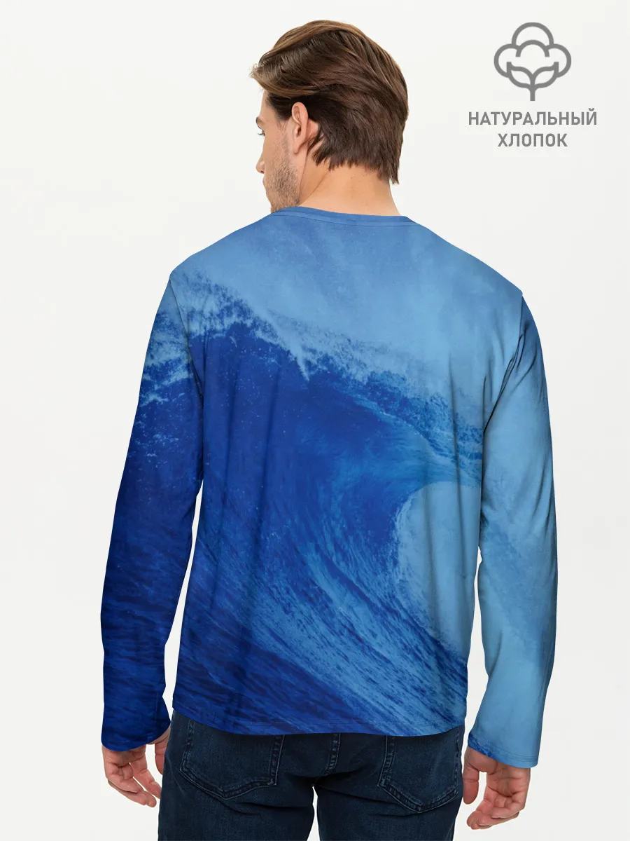 Мужской лонгслив базовый / Вода: кислород. Парные футболки