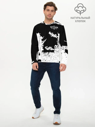 Мужской лонгслив базовый / The Witcher 3: Wild Hunt