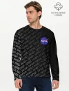 Мужской лонгслив базовый / NASA