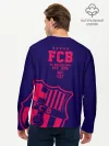 Мужской лонгслив базовый / Барселона
