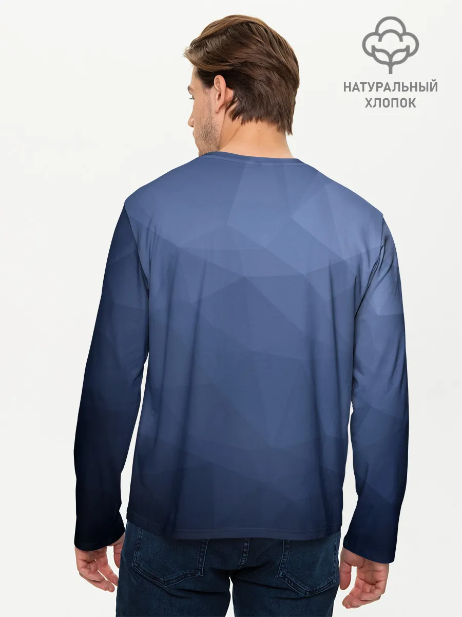Мужской лонгслив базовый / АБСТРАКЦИЯ