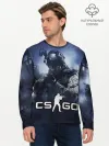 Мужской лонгслив базовый / Counter Strike