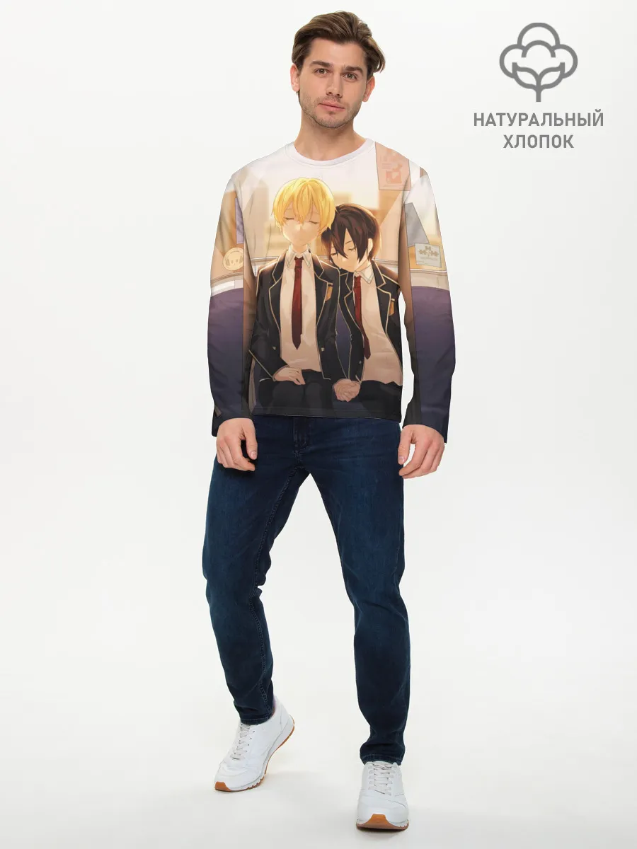 Мужской лонгслив базовый / Мастера меча