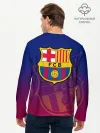 Мужской лонгслив базовый / Барселона