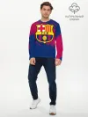 Мужской лонгслив базовый / Барселона