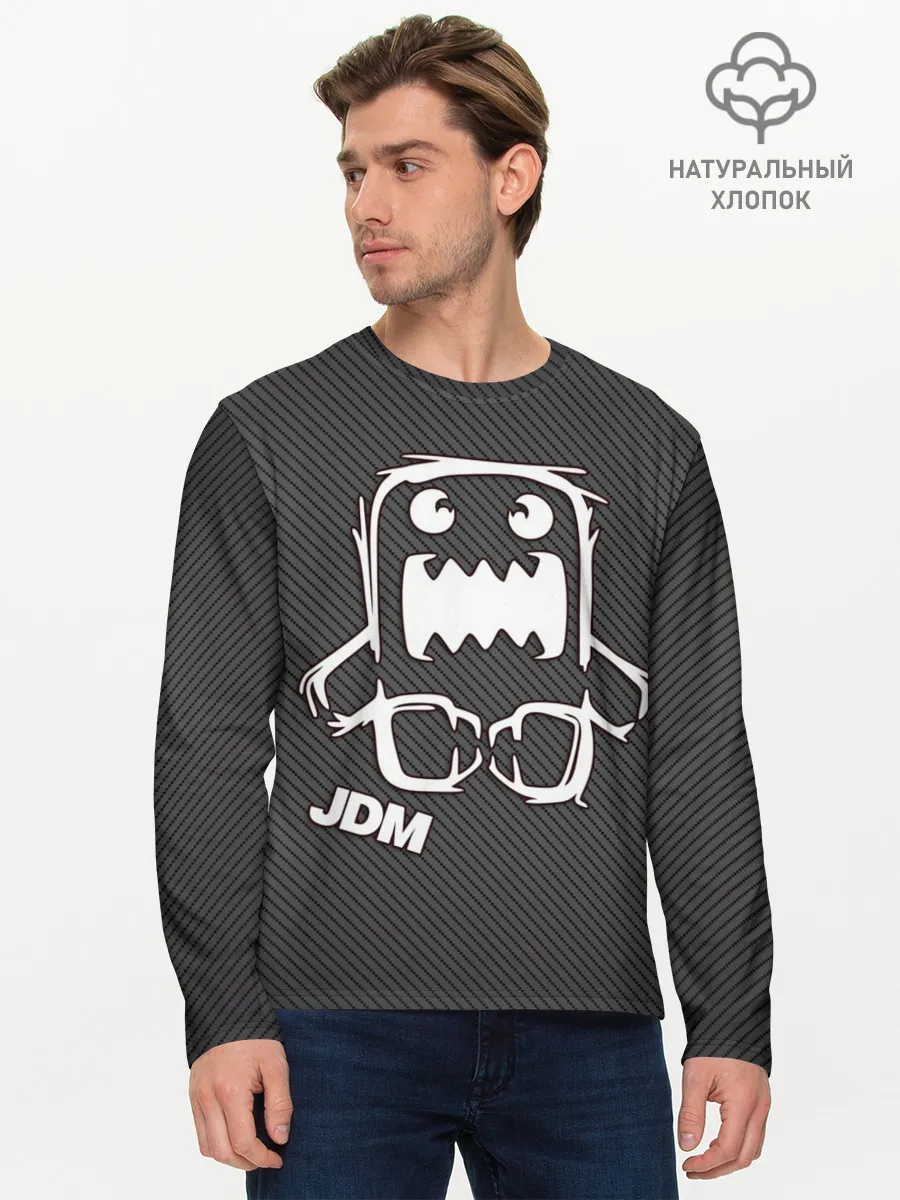 Мужской лонгслив базовый / JDM