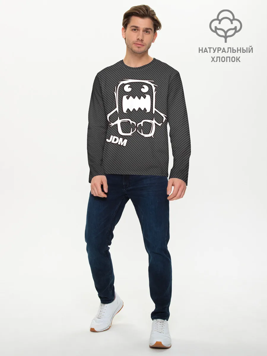 Мужской лонгслив базовый / JDM