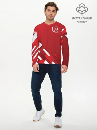 Мужской лонгслив базовый / Roblox