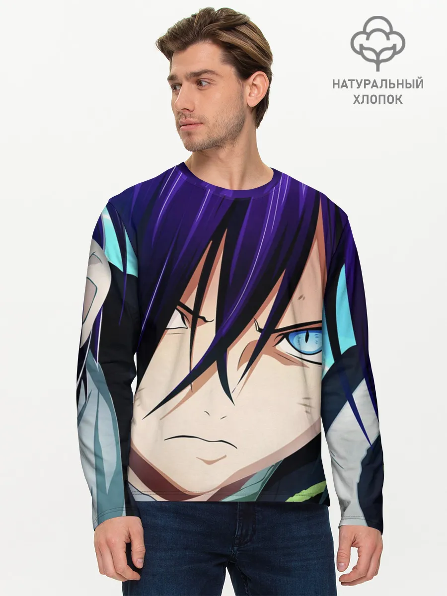 Мужской лонгслив базовый / Yato from Noragami