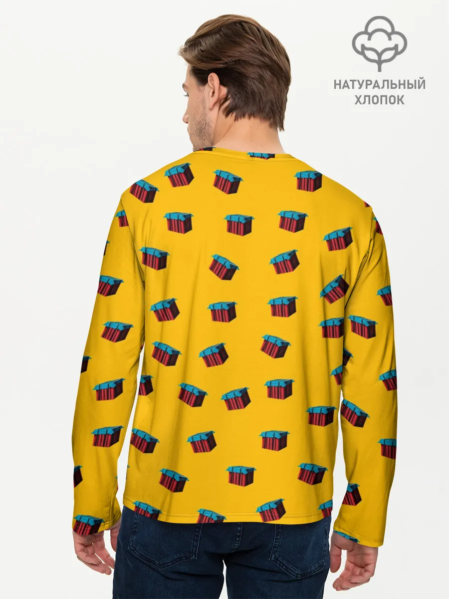 Мужской лонгслив базовый / PUBG