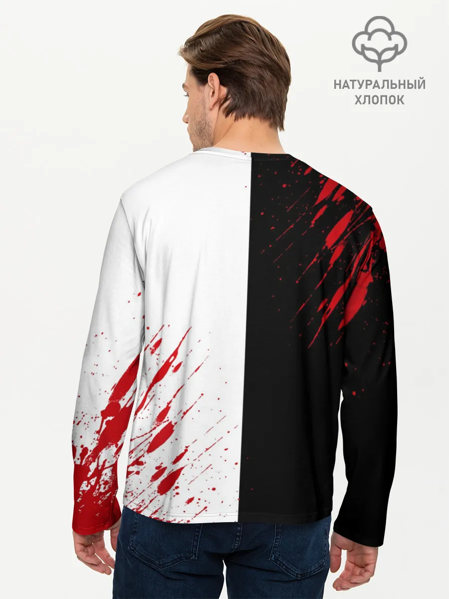 Мужской лонгслив базовый / Monokuma вторая сущность