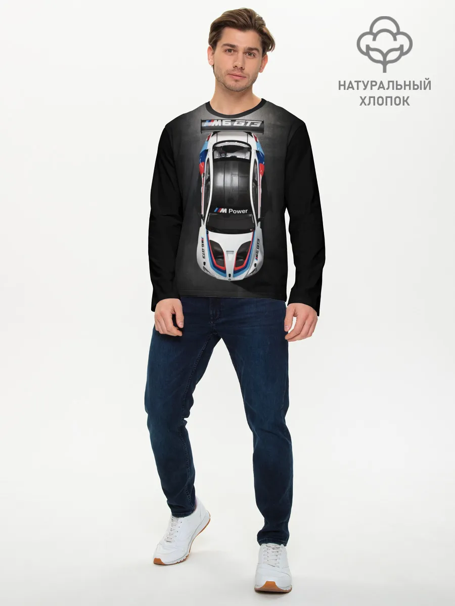 Мужской лонгслив базовый / BMW M Power