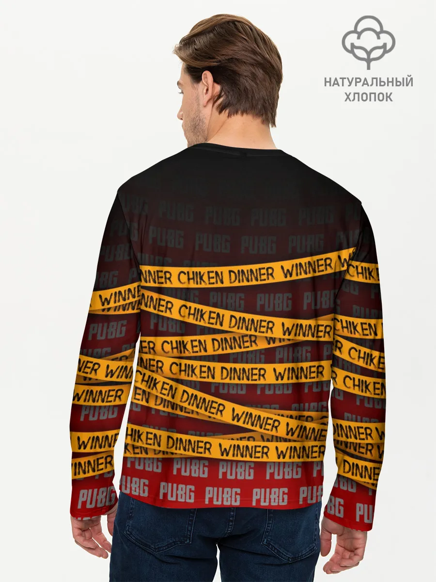 Мужской лонгслив базовый / PUBG