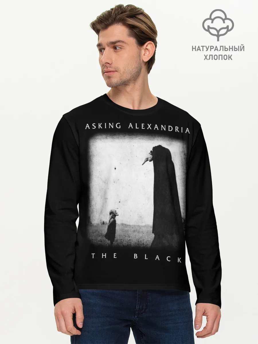 Мужской лонгслив базовый / Asking Alexandria