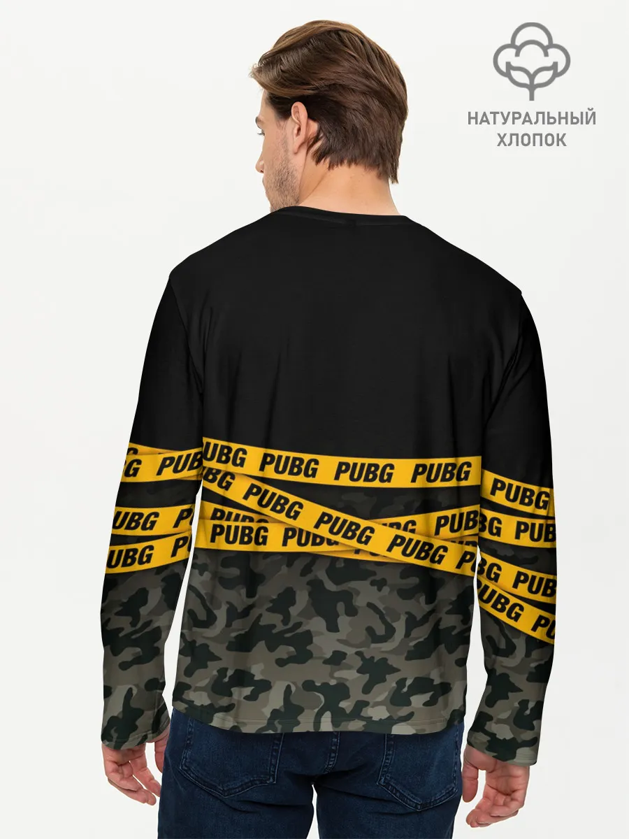 Мужской лонгслив базовый / PUBG