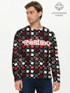 Мужской лонгслив базовый / Roblox
