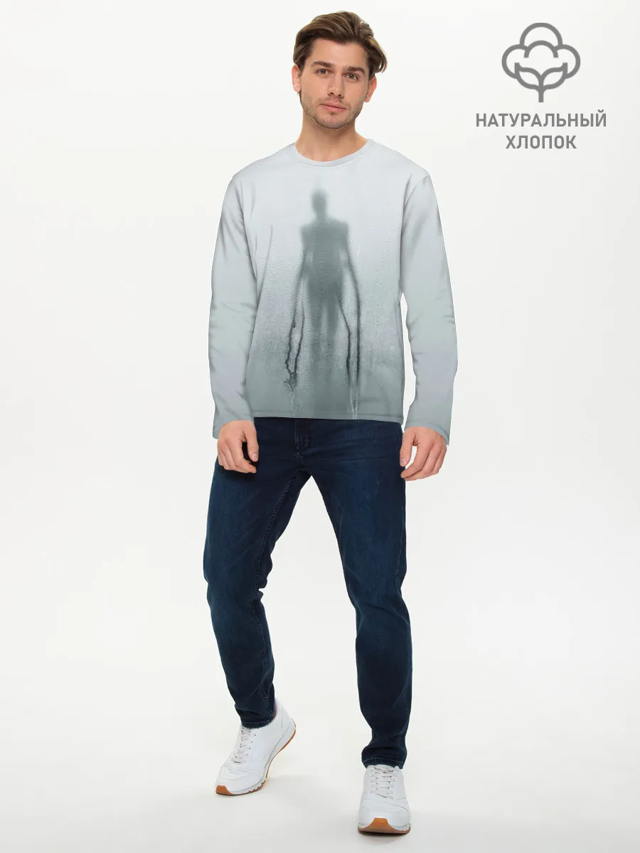 Мужской лонгслив базовый / Slender