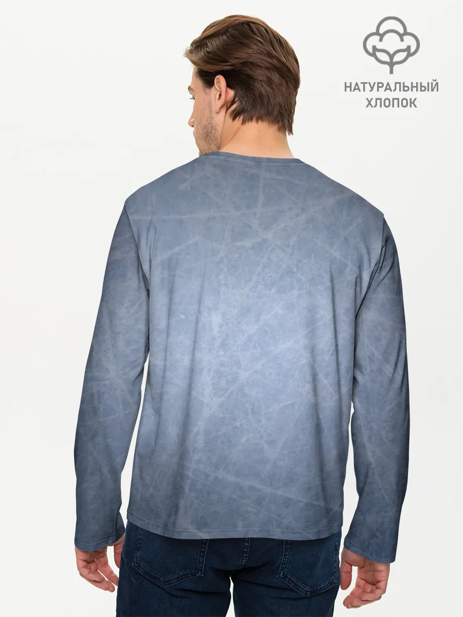 Мужской лонгслив базовый / Славянин, помни свои корни!