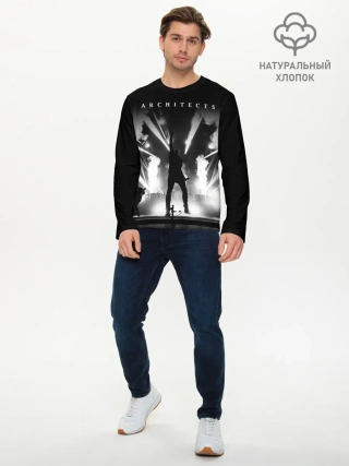 Мужской лонгслив базовый / Architects