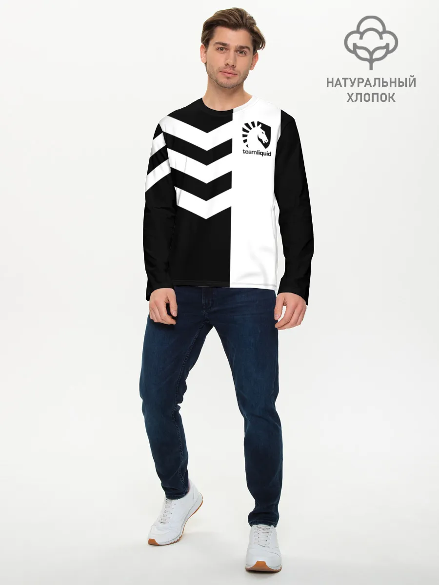 Мужской лонгслив базовый / Team Liquid