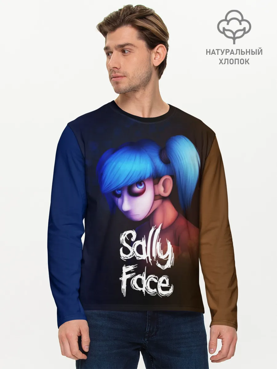 Мужской лонгслив базовый / SALLY FACE