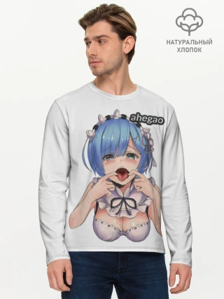 Мужской лонгслив базовый / AHEGAO