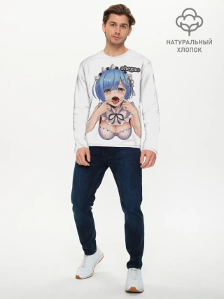 Мужской лонгслив базовый / AHEGAO