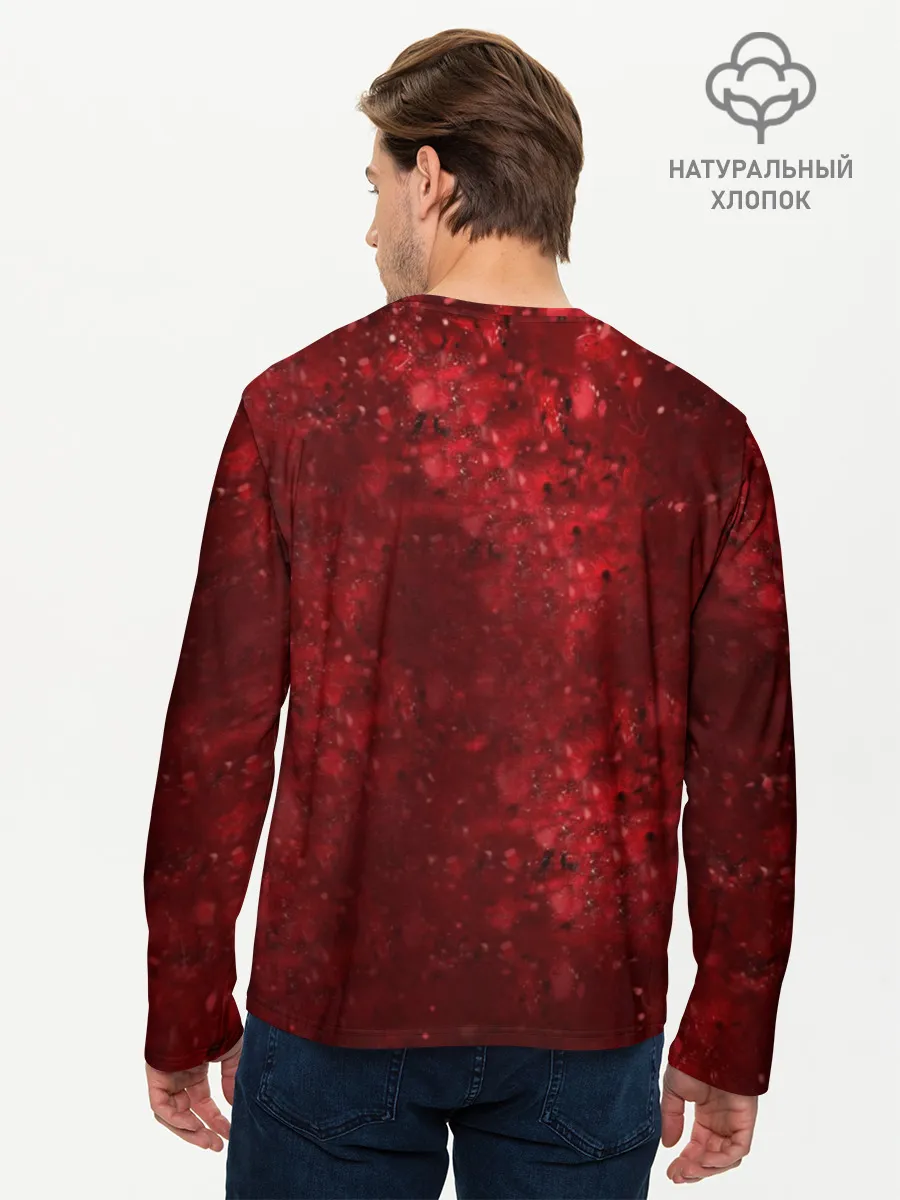 Мужской лонгслив базовый / Marshmello