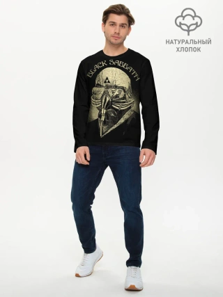 Мужской лонгслив базовый / Black Sabbath