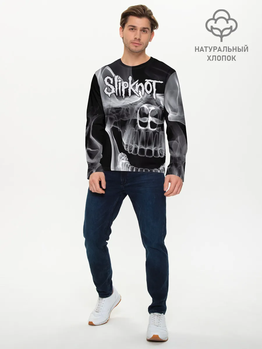 Мужской лонгслив базовый / Slipknot