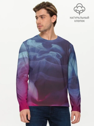 Мужской лонгслив базовый / Футболка Smoke